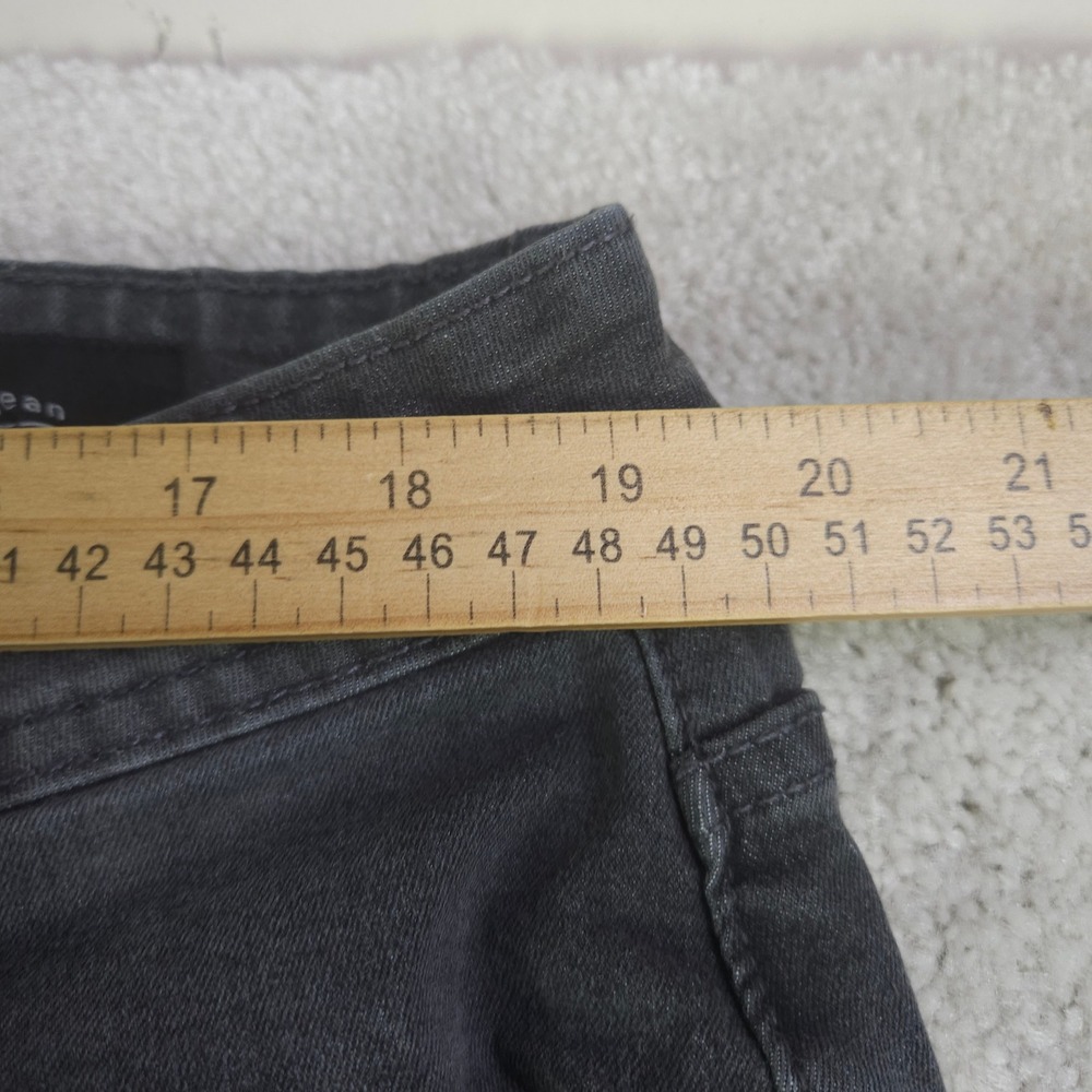 The Perfect Jean NYC Mens 40x34 Bootcut Gray Black Stretch Denim Jeans Casual - Picture 6 of 9